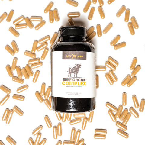 Beef Organ Complex – Grass-Fed & Grass-Finished (180 Capsules)