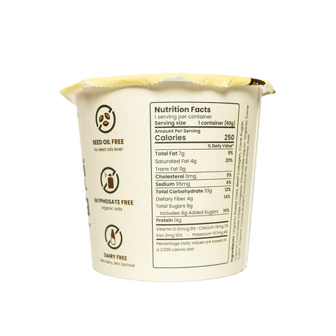 Beef Collagen Protein Oatmeal – Chocolate Chip Oats (12-Pack)