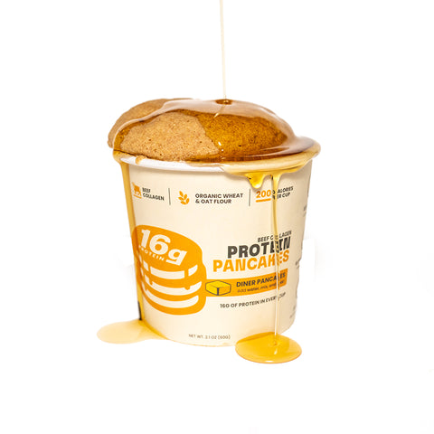 Beef Collagen Protein Pancakes – Diner Pancakes (12-Pack)