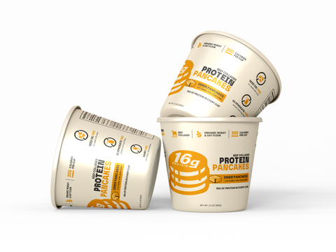 Beef Collagen Protein Pancakes – Diner Pancakes (12-Pack)