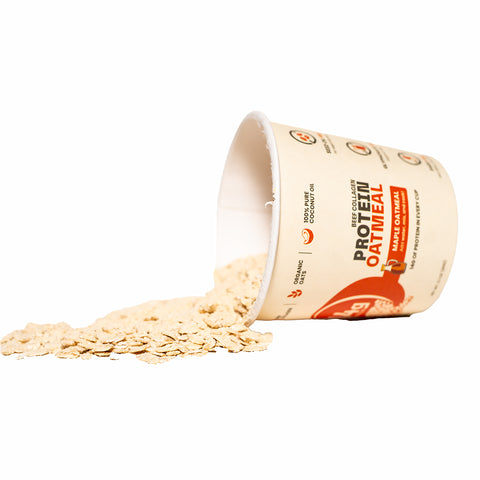 Beef Collagen Protein Oatmeal – Maple Oatmeal (12-Pack)