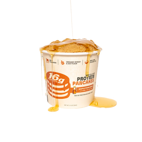 Beef Collagen Protein Pancakes – Maple Pancakes (12-Pack)