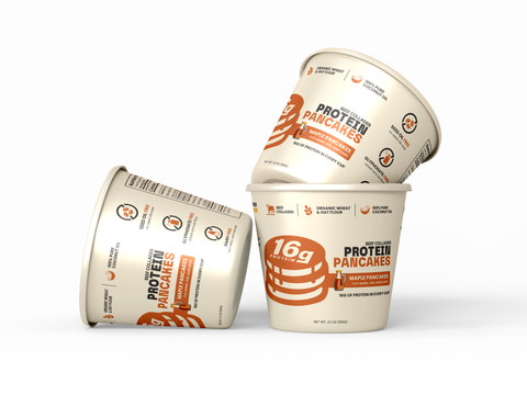 Beef Collagen Protein Pancakes – Maple Pancakes (12-Pack)